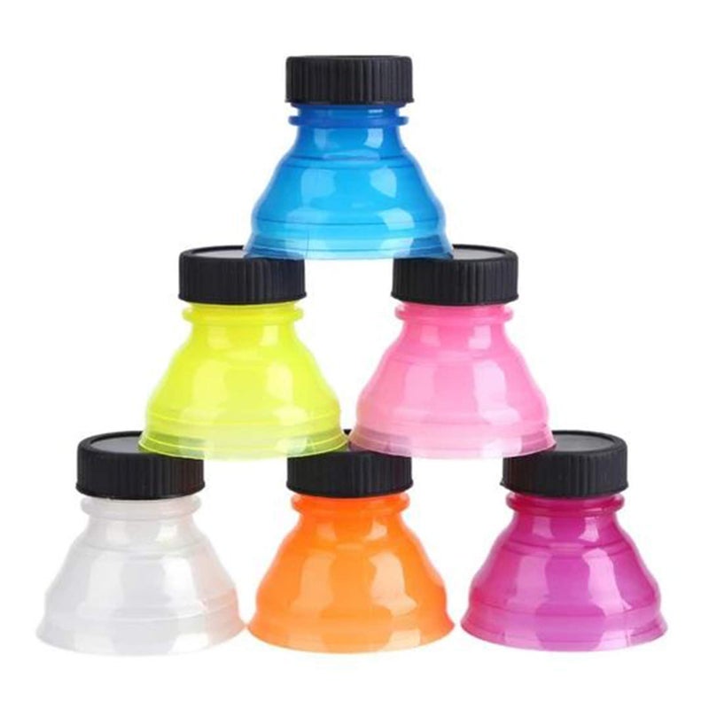 PPXMEEUDC 12 PCS Soda Can Lids Reusable Bottle Fizz Lid Caps Can Covers for Beer Carbonated Drinks and Other Canned Beverages (Colourful) - Image 3